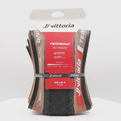 VITTORIA TERRENO XC RACE 29x2.4 Grafene/Silice Tubeless Ready Soft Beige Copertoni