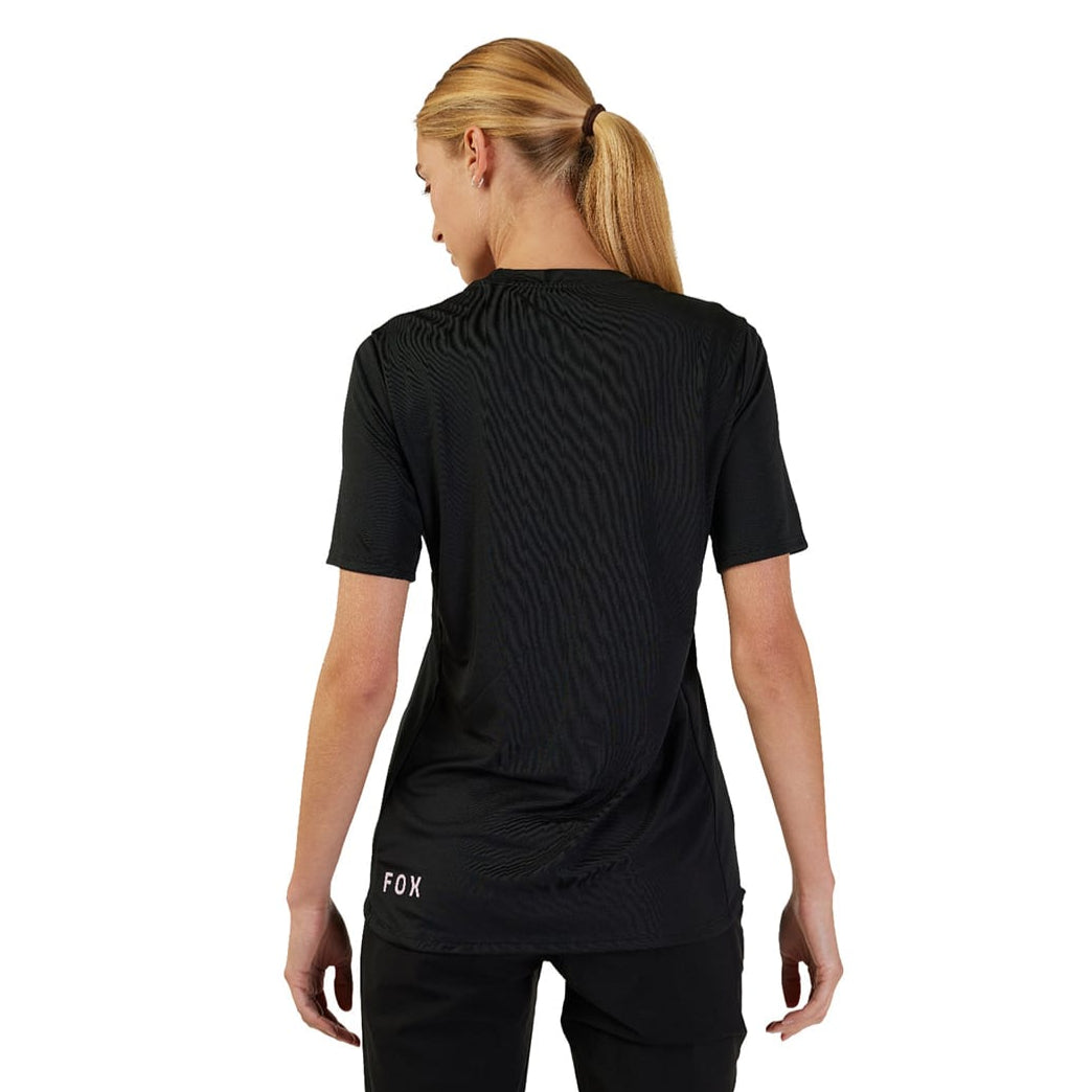 Maglia a maniche corte FOX RANGER da donna Nera