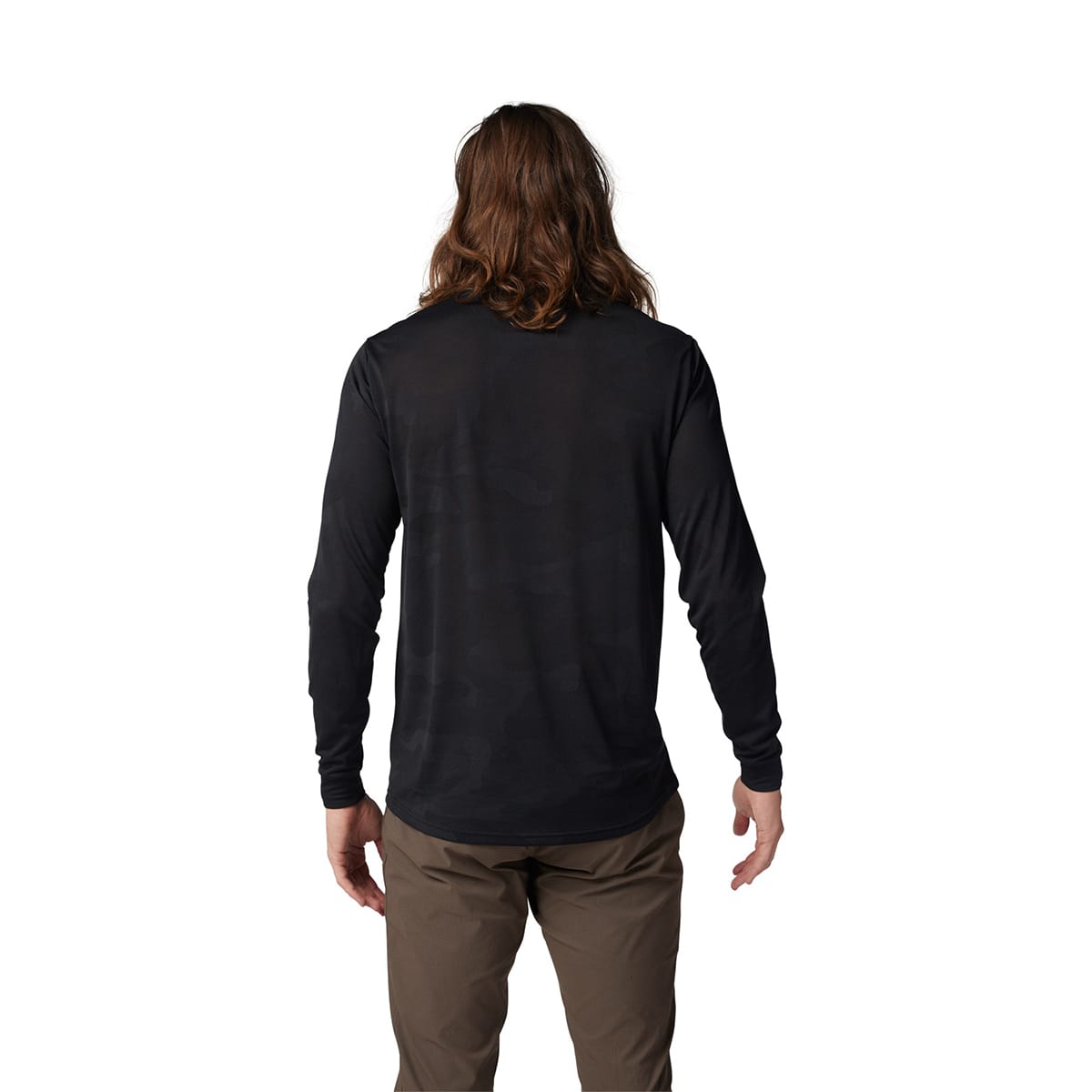 Maglia a maniche lunghe FOX RANGER TRU DRI Nera