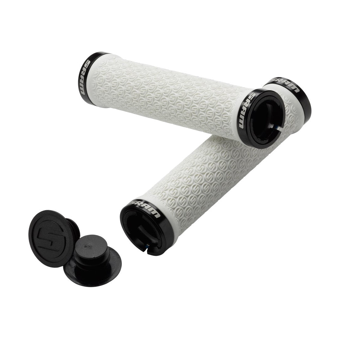 Grip SRAM Lock-On 130mm Bianco