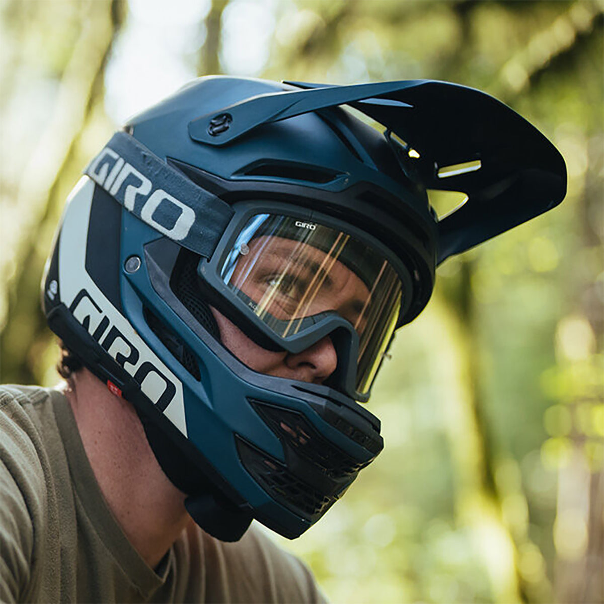 Casco MTB GIRO INSURGENT MIPS SPHERICAL Blu opaco