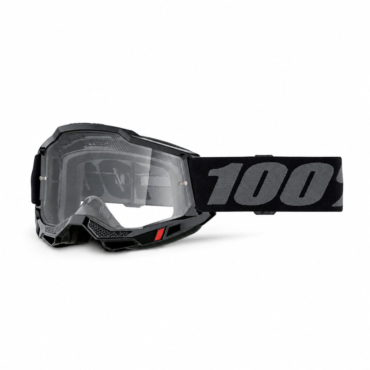 Maschera 100% ACCURI 2 Nero Schermo Trasparente