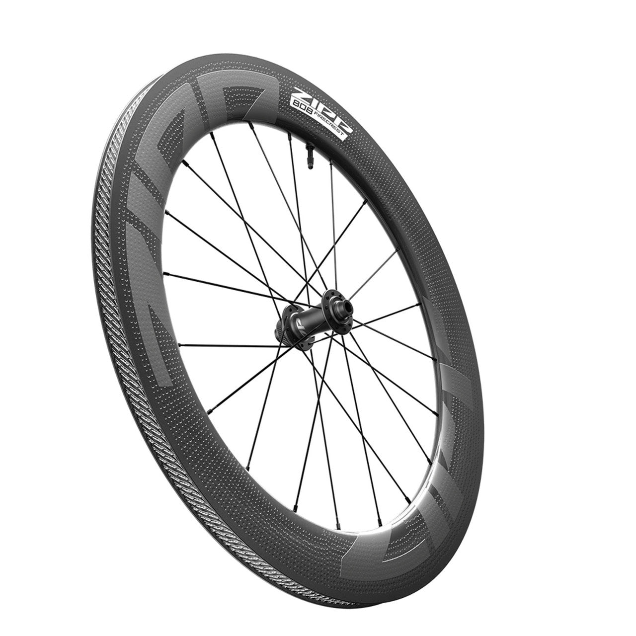 Coppia di ruote ZIPP 808 FIRECREST DISC Tubeless Ready (Center Lock)