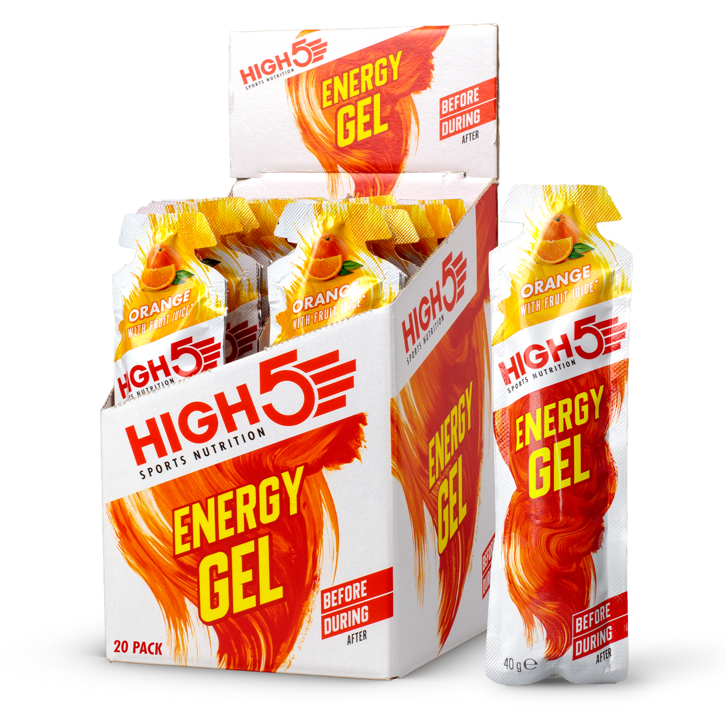 Gel energetico GEL ENERGETICO HIGH5 (40g) Arancione