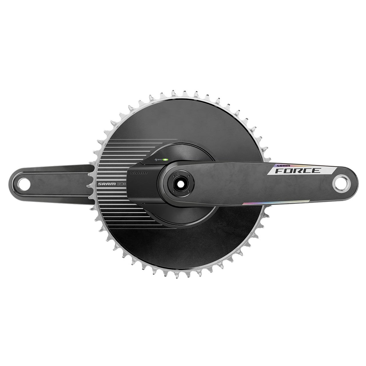 12 V SRAM FORCE 1 AXS E1 AERO 1X DUB DM Guarnitura con sensore singolo