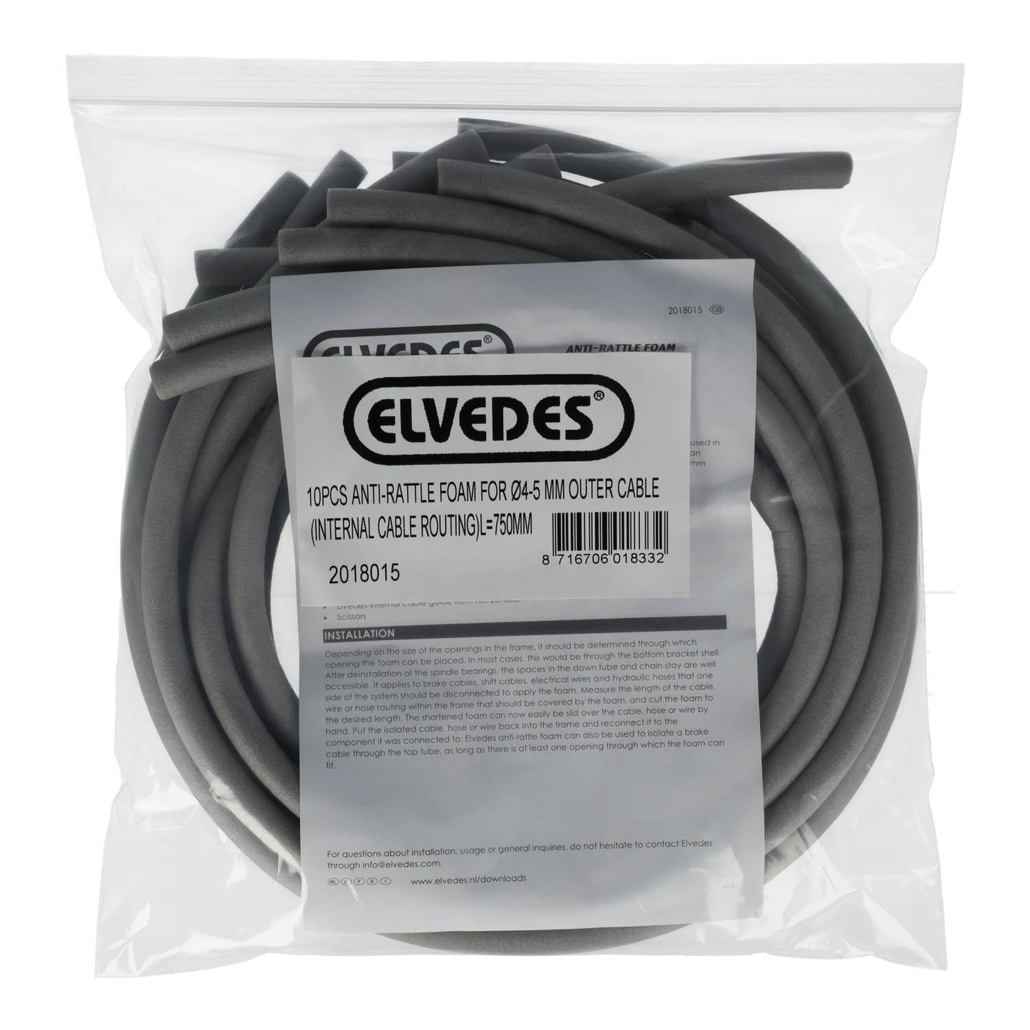 Schiuma antirumore interna ELVEDES 10x750 mm