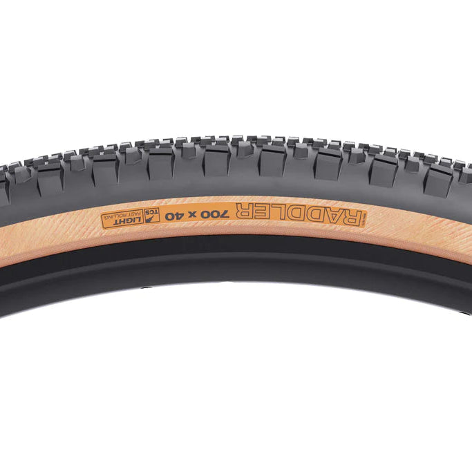 WTB RADDLER TCS LIGHT 700x40c Tubeless Ready Beige Copertone