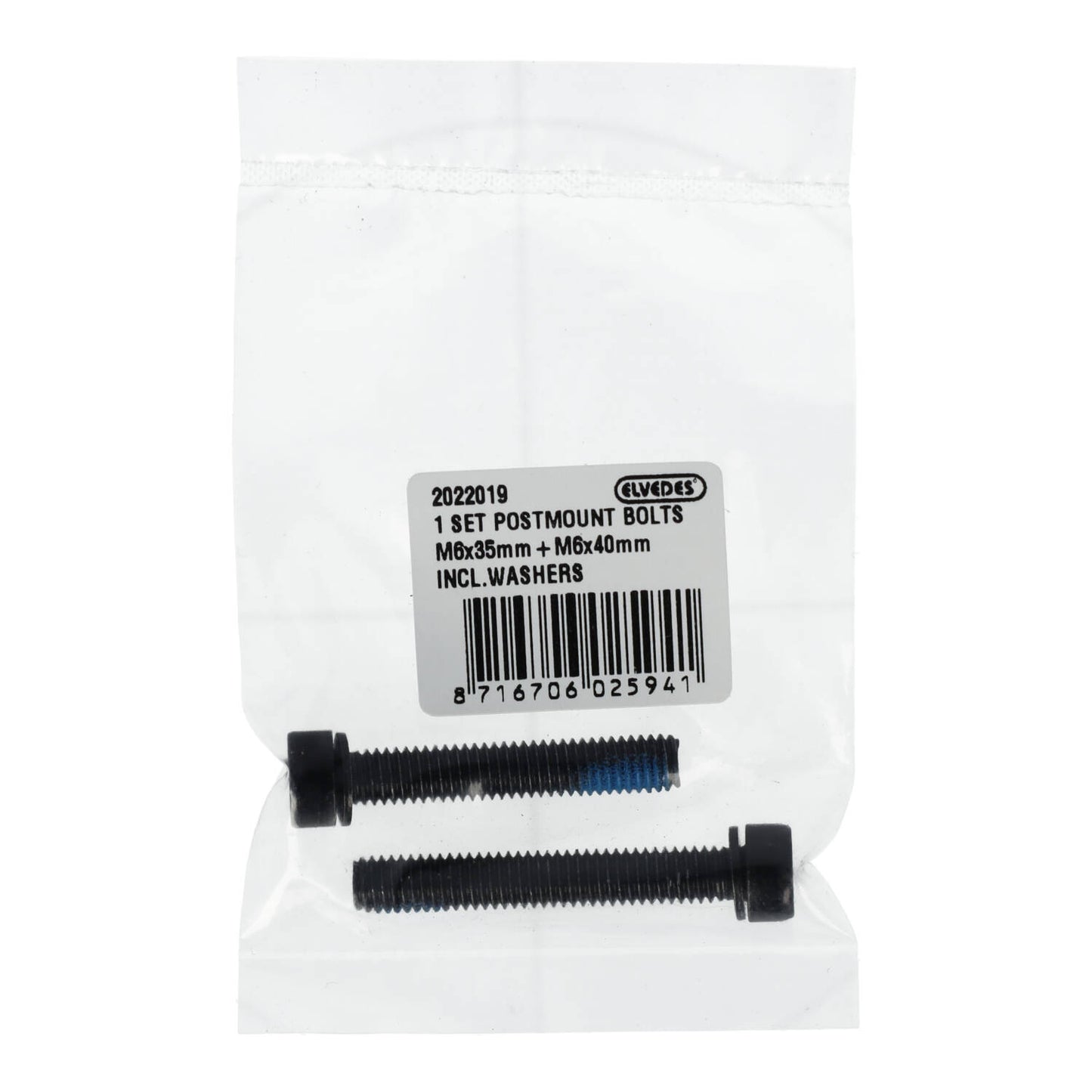 ELVEDES PM M6x35 / M6x40 Vite di fissaggio della staffa