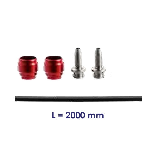 Kit tubo ELVEDES per SRAM 2m Inserto + oliva