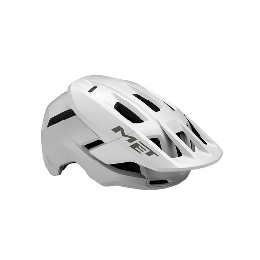 MET TERRAE MIPS Casco MTB Bianco Opaco