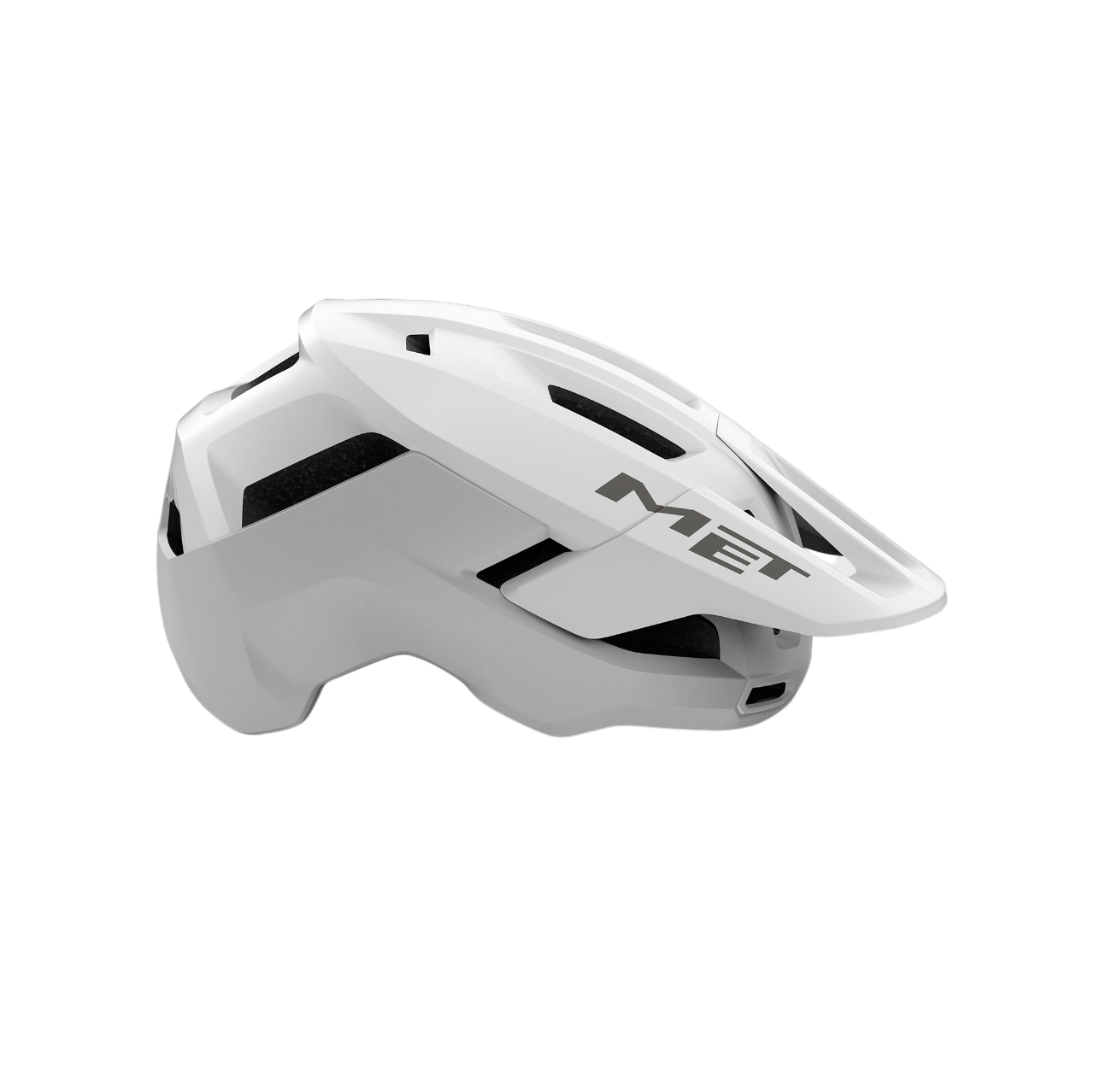 MET TERRAE MIPS Casco MTB Bianco Opaco