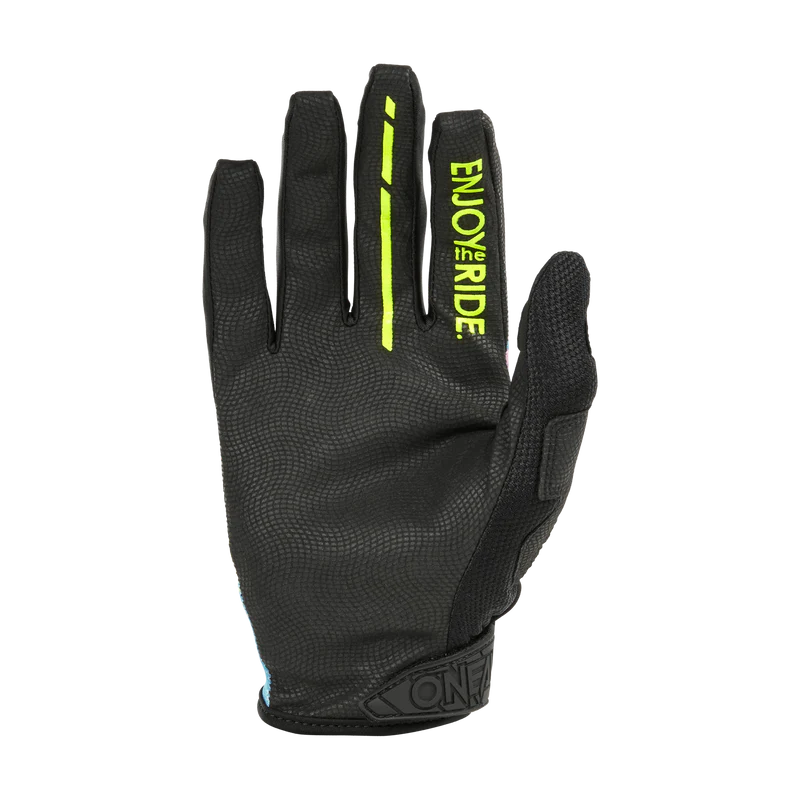 Guanti O'NEAL MAYHEM RESEDA Nero/Giallo Fluorescente