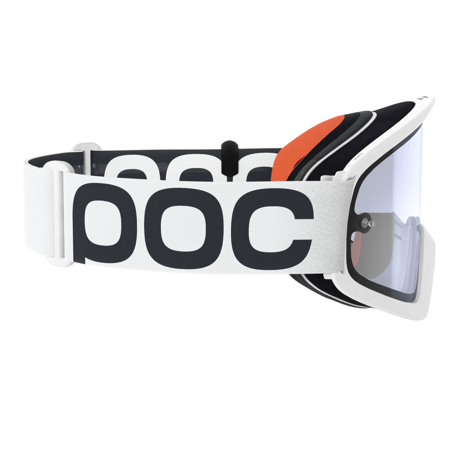 POC ORA Maschera DH Bianco Clear Shield