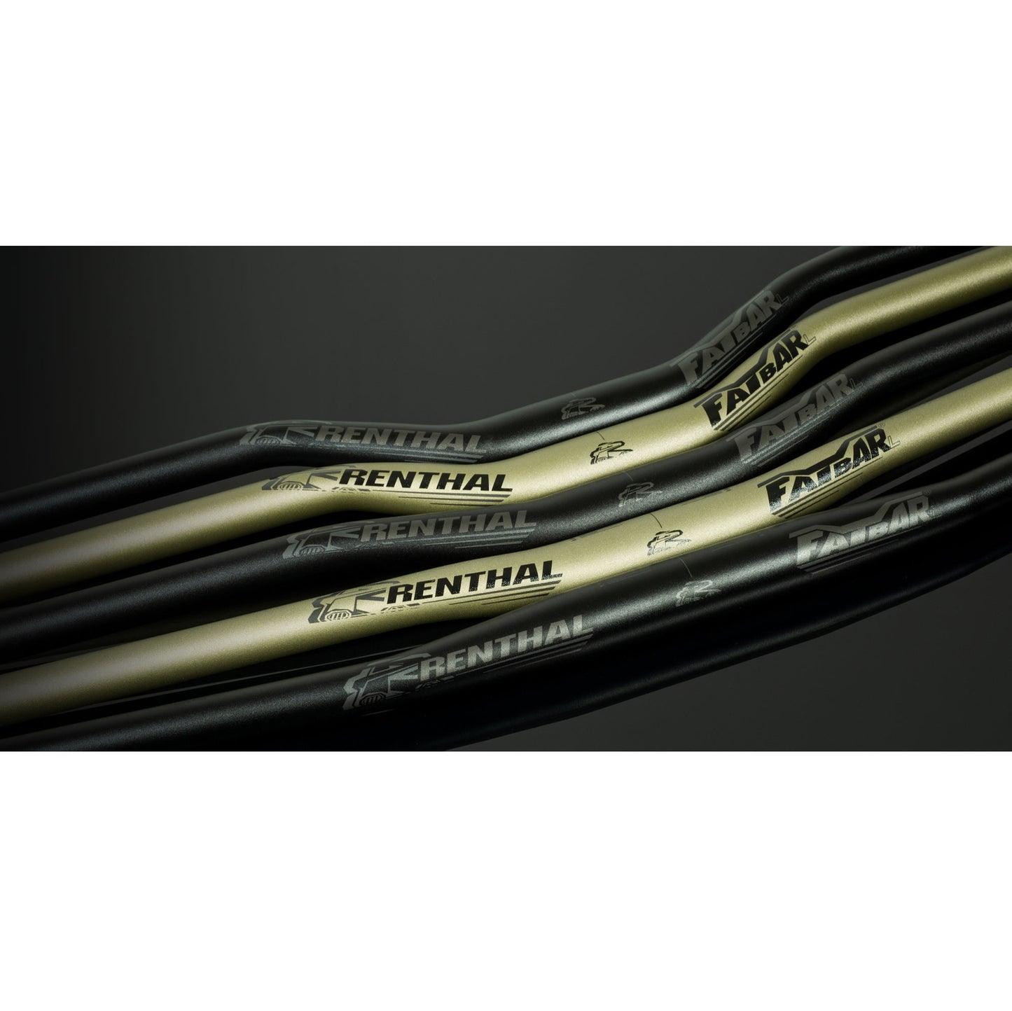 RENTHAL V3 FATBAR LITE Rise 30 mm 760 mm Gancio oro