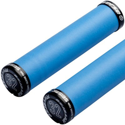 REVERSE COMPONENTS Manopole lock-on SEISMIC ERGO Ø 32 mm Blu/Nero
