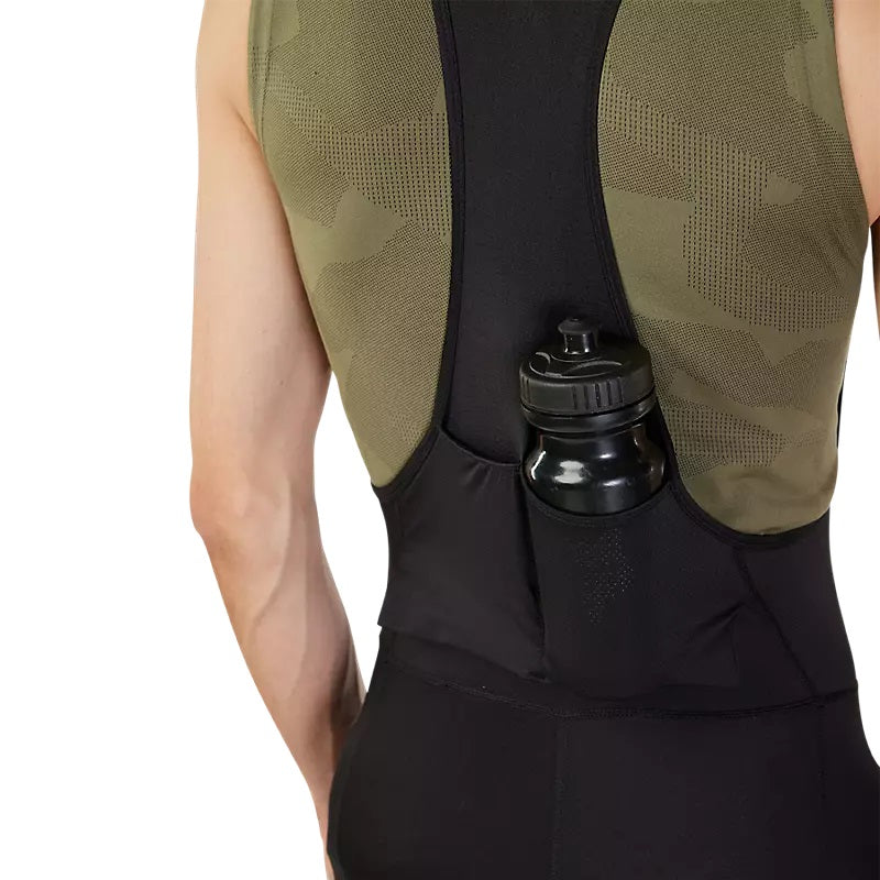 FOX TECBASE Bib Short Nero 2025
