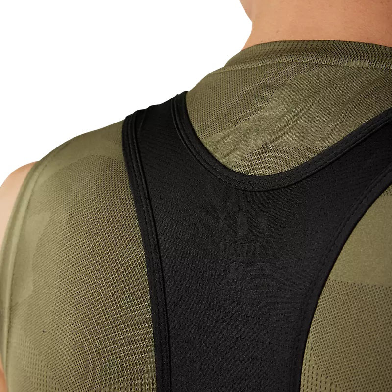 FOX TECBASE Bib Short Nero 2025