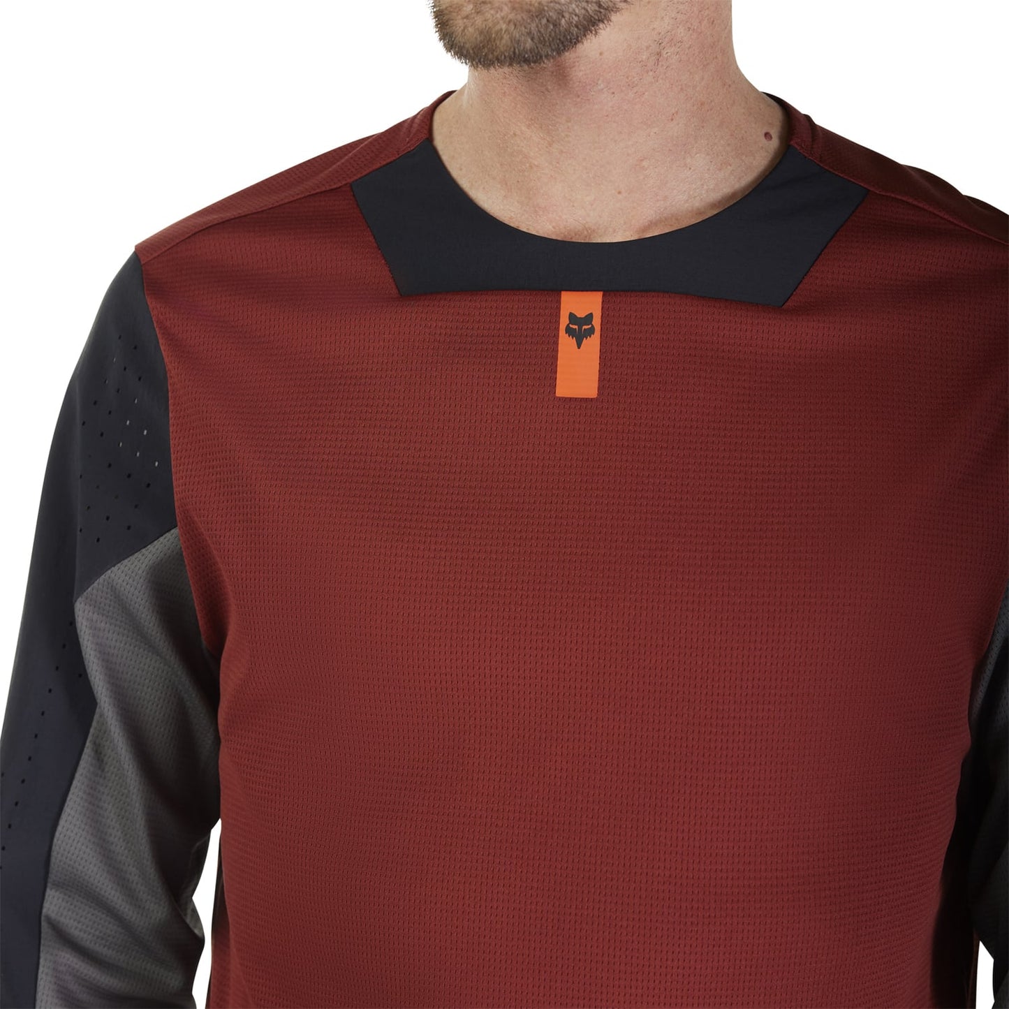 FOX DEFEND Maglia a maniche lunghe Bordeaux 2025