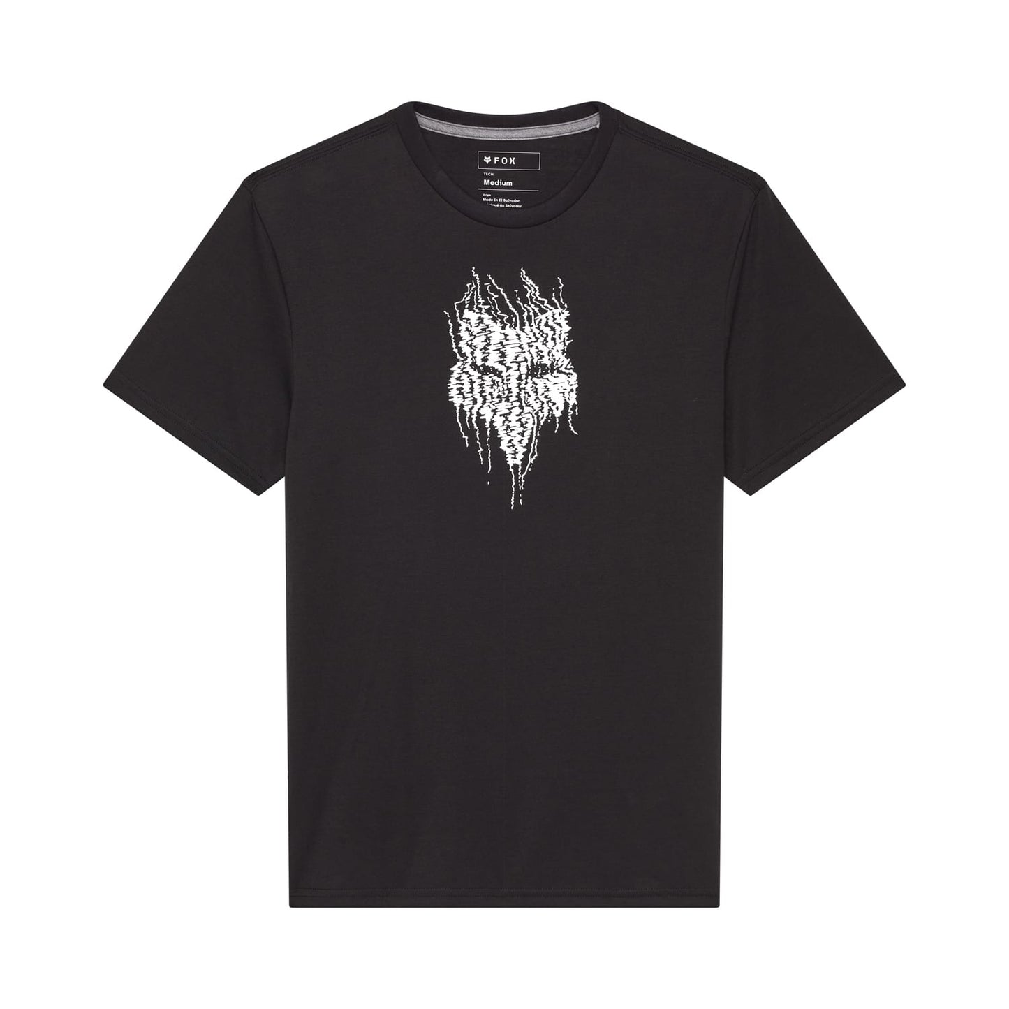 FOX BARK TECH TEE Maglia a maniche corte nera 2025