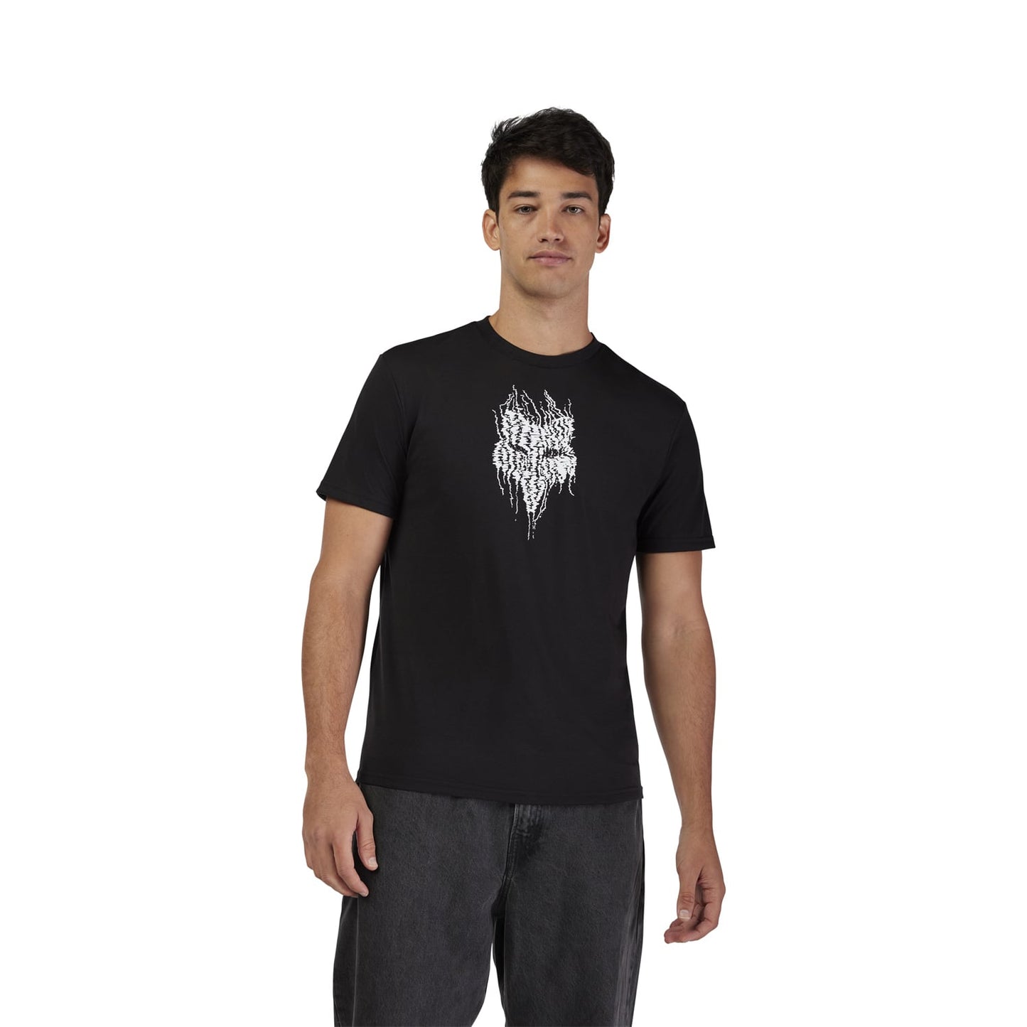 FOX BARK TECH TEE Maglia a maniche corte nera 2025