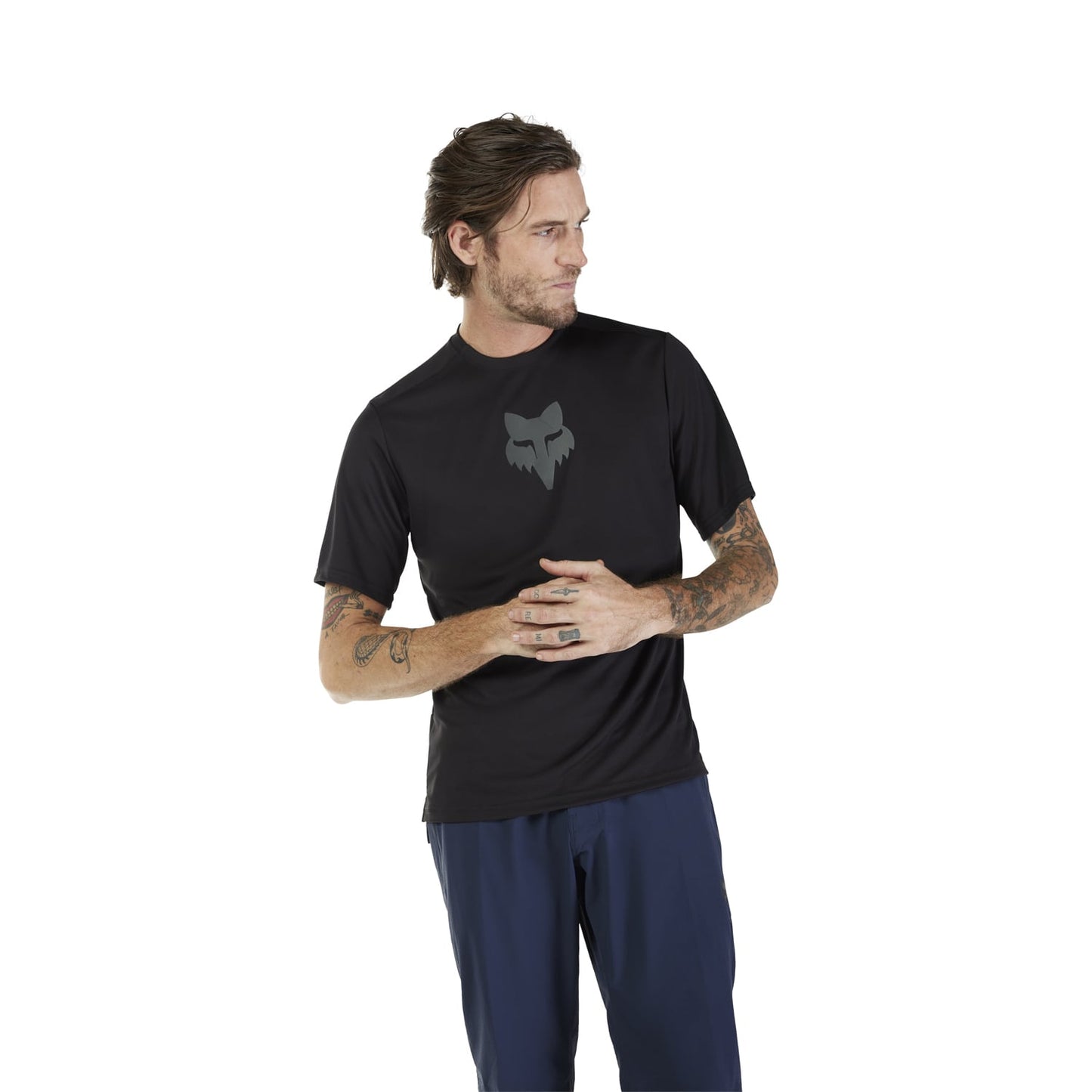 FOX RANGER HEAD Maglia a maniche corte nera 2025