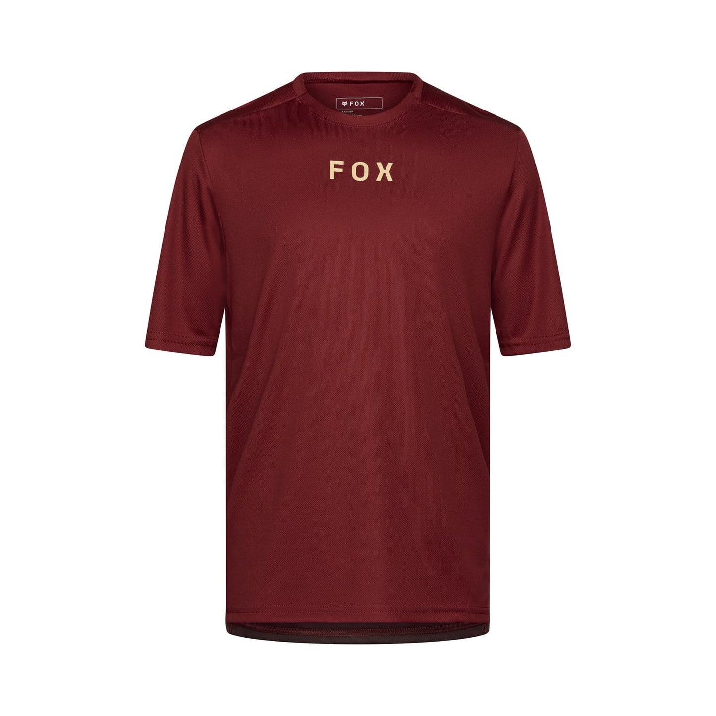 FOX RANGER WORDMARK Maglia a maniche corte Bordeaux 2025