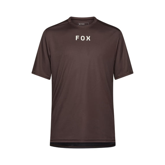 FOX RANGER WORDMARK Maglia a maniche corte marrone 2025