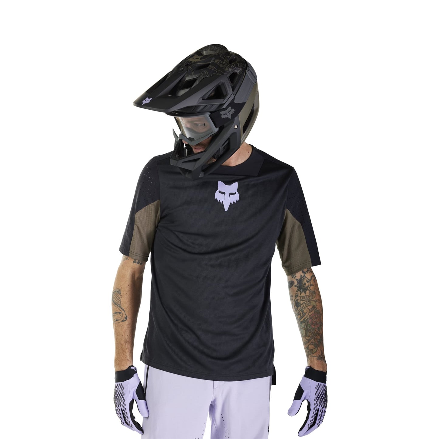 FOX DEFEND PARK Maglia a maniche corte nera 2025