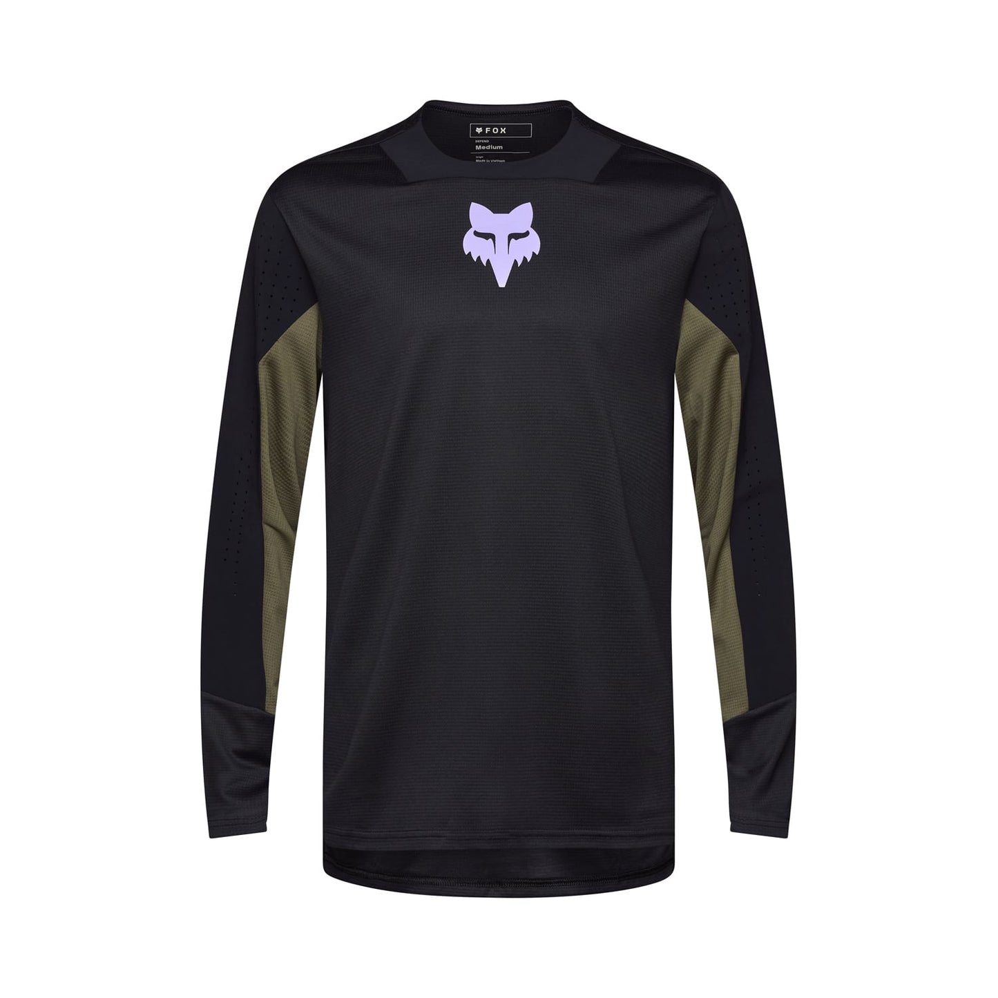 FOX DEFEND PARK Maglia a maniche lunghe nera 2025