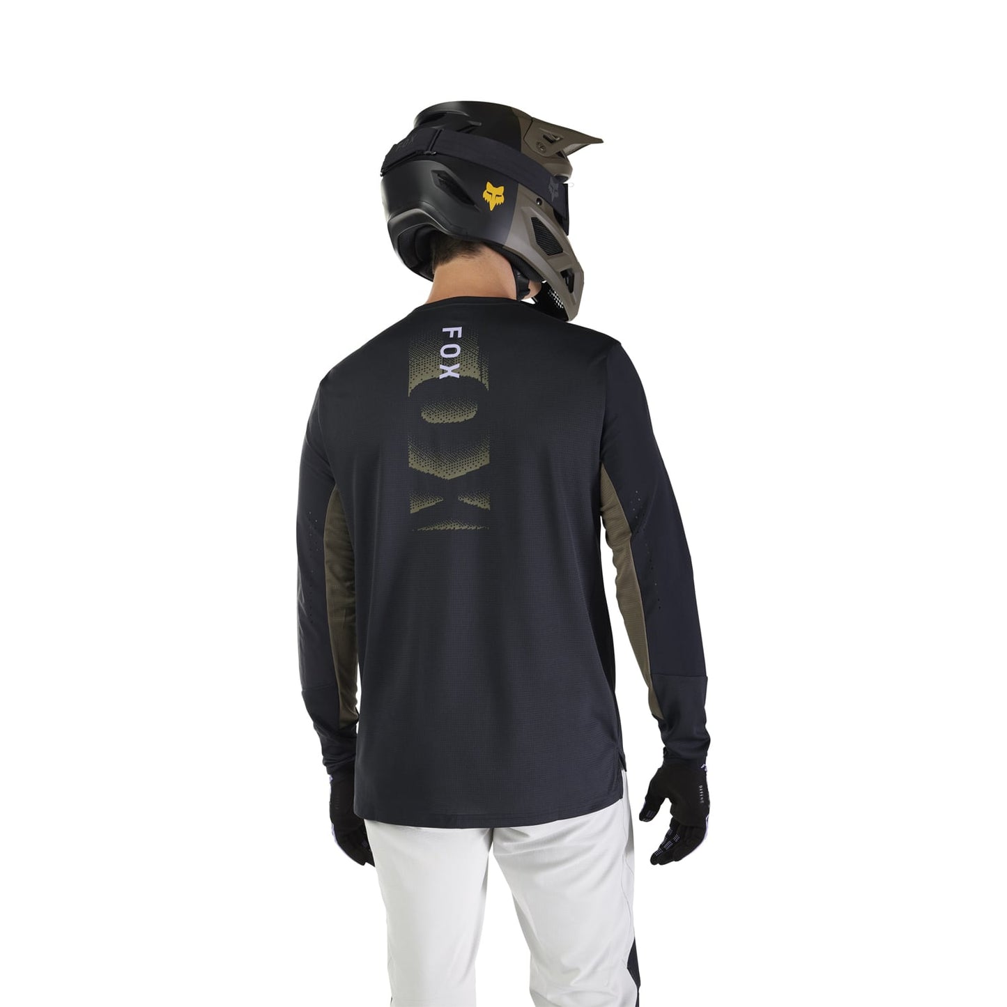 FOX DEFEND PARK Maglia a maniche lunghe nera 2025