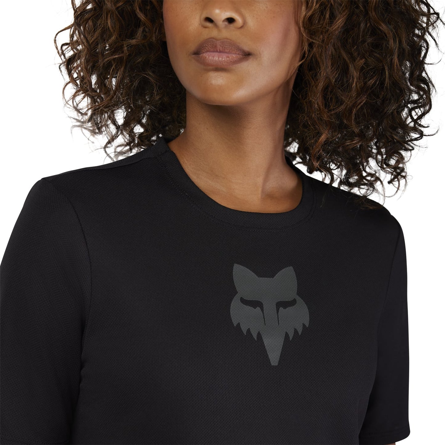 Maglia a maniche corte FOX RANGER HEAD Donna Nero 2025