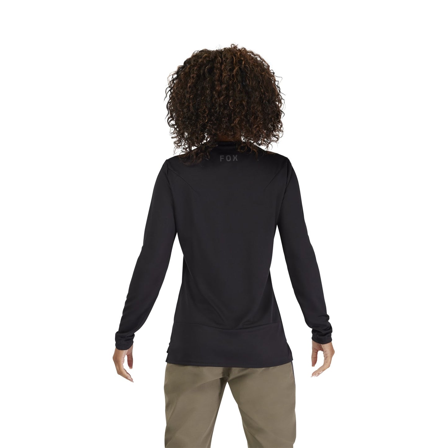 Maglia a maniche lunghe FOX RANGER HEAD Donna Nero 2025