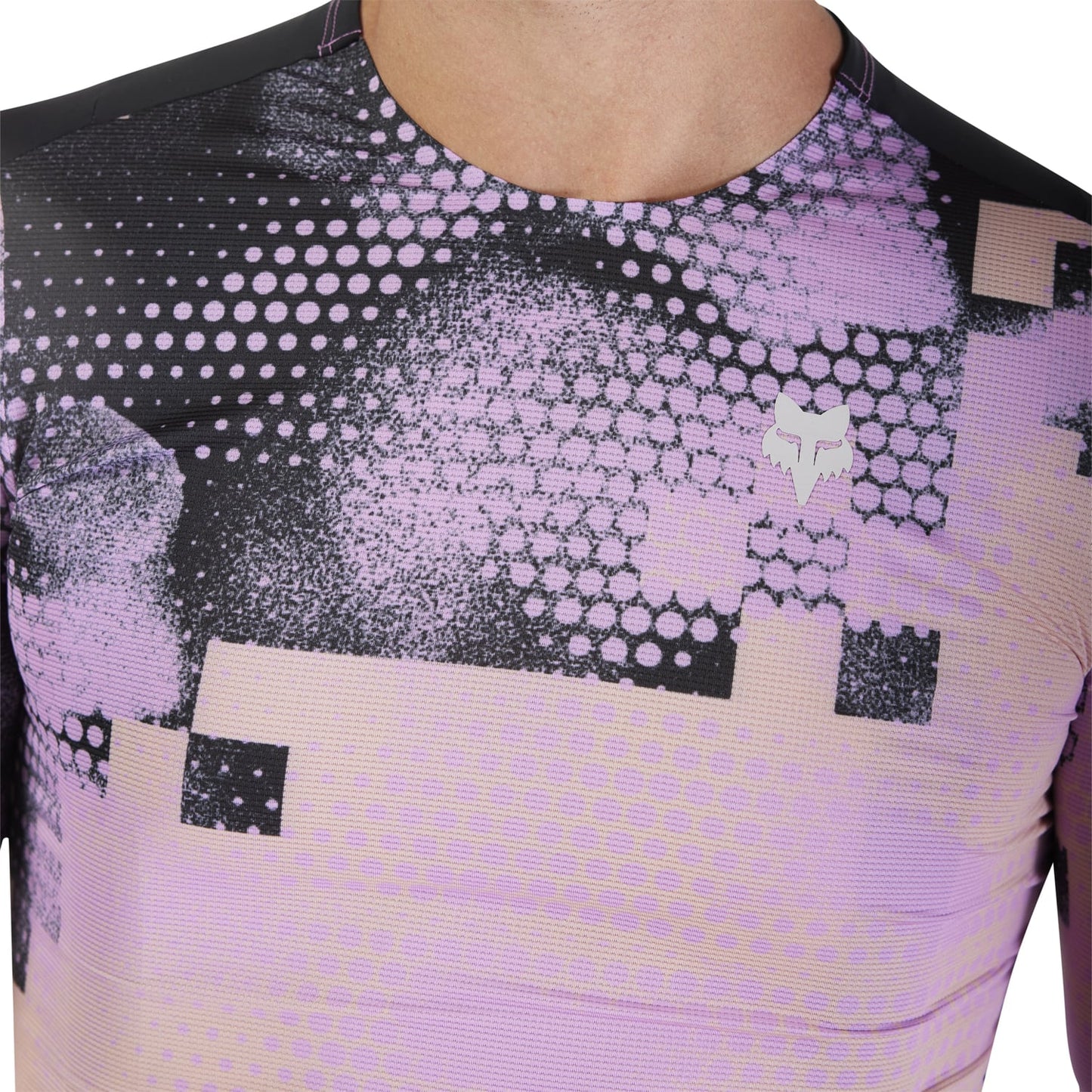 FOX FLEXAIR ASCENT PULSE Maglia a maniche corte nero/rosa 2025