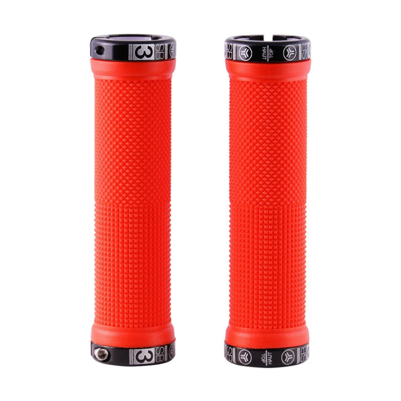 Grips SB3 KHEOPS Lock-On 129 mm Rosso