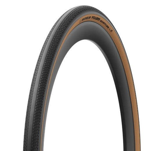 MICHELIN POWER ADVENTURE Competition Line 700x36c Tubeless Ready Brown Copertoni