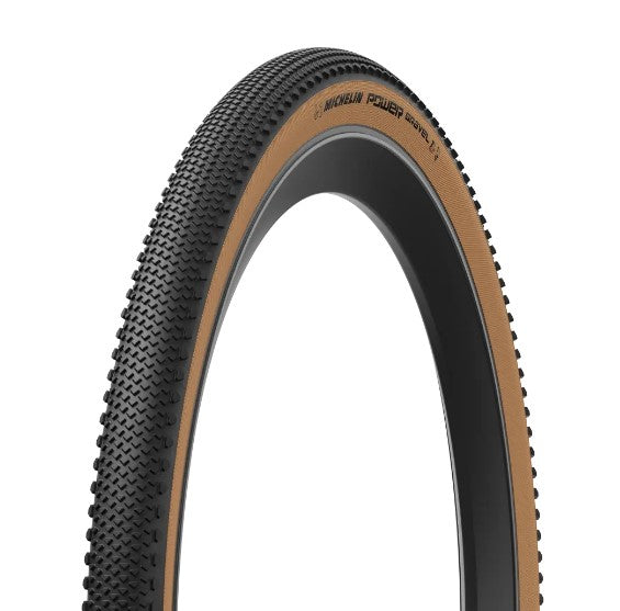 Pneumatico MICHELIN POWER GRAVEL Competition Line 700x35c Tubeless Ready Marrone