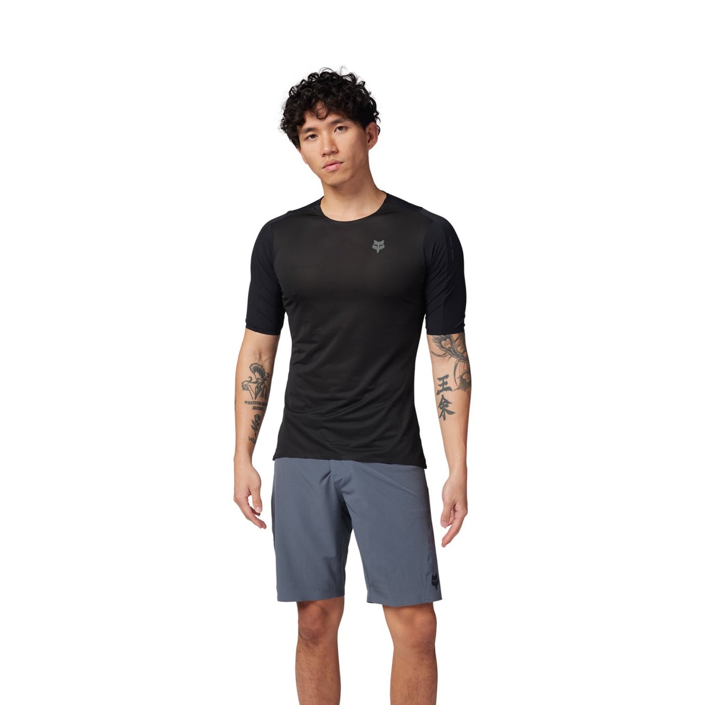 FOX FLEXAIR ASCENT Maglia a maniche corte Nero 2025