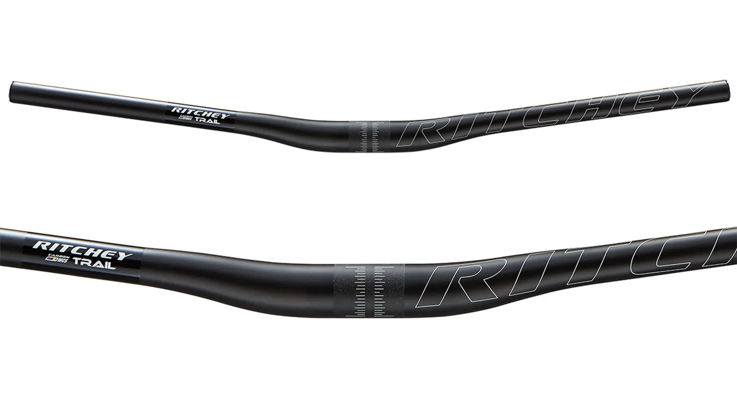 Manubrio RITCHEY WCS TRAIL Rise 15mm 780mm Nero Carbonio
