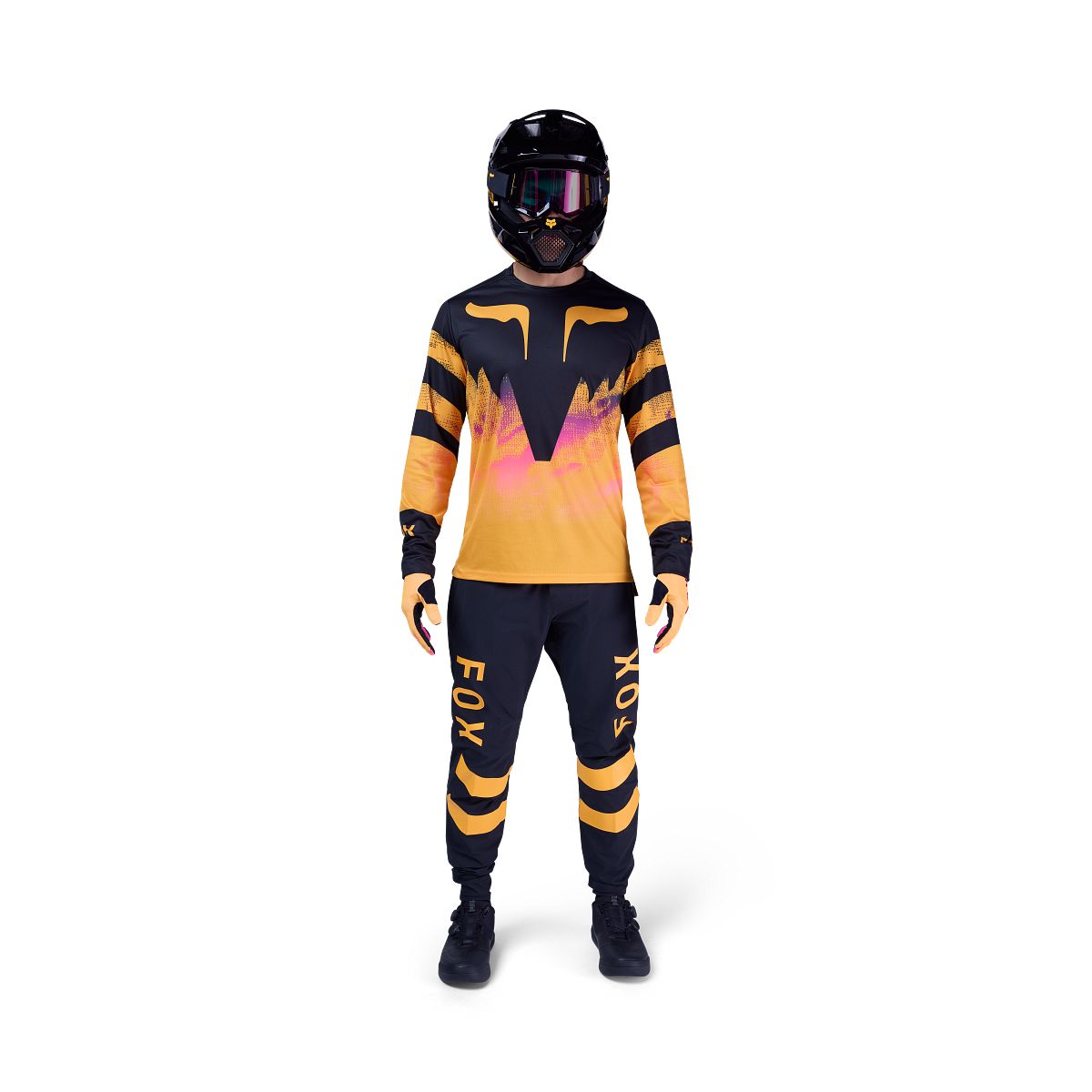 FOX RANGER KAIROS Maglia a maniche lunghe Nero/Arancione