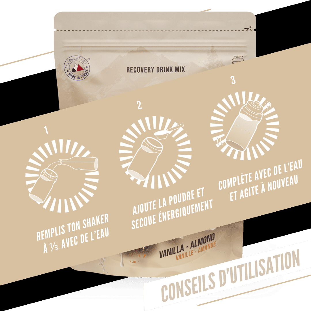 BAOUW RECOVERY Drink (500g) Vaniglia e Mandorla