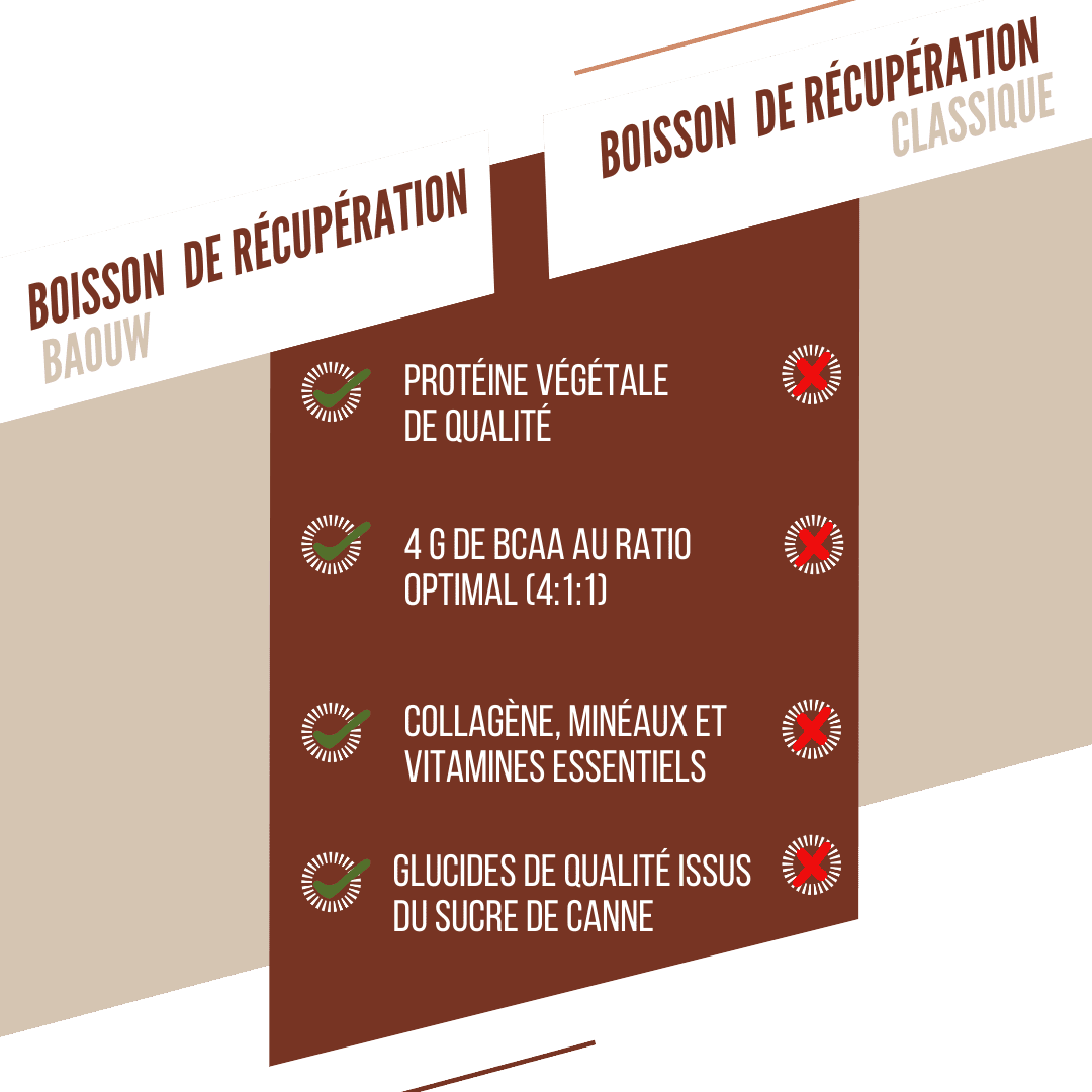 BAOUW RECOVERY Drink (500 g) Cioccolato e nocciole