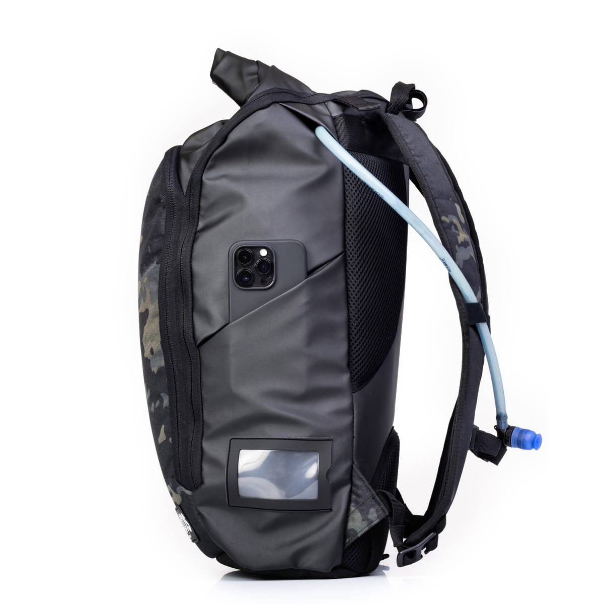 BUDS CITY BAG TRAVEL 35 L Zaino nero/camoscio