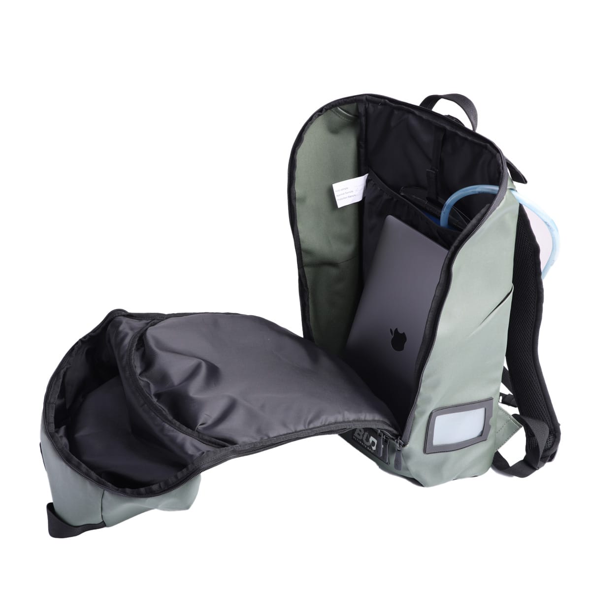 BUDS CITY BAG TRAVEL 35 L Zaino nero/camoscio