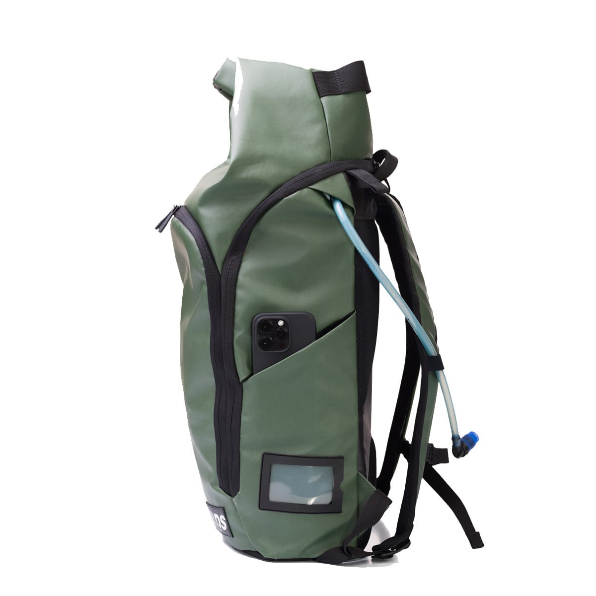 BUDS CITY BAG TRAVEL 35 L Zaino nero/kaki