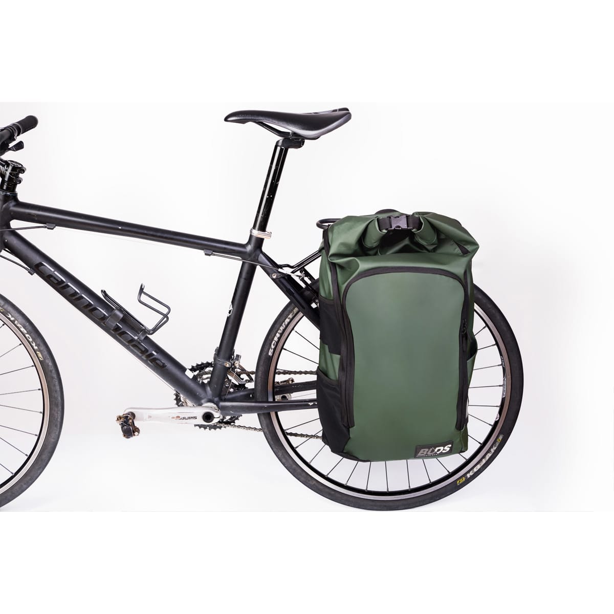 BUDS CITY BAG TRAVEL 35 L Zaino nero/kaki