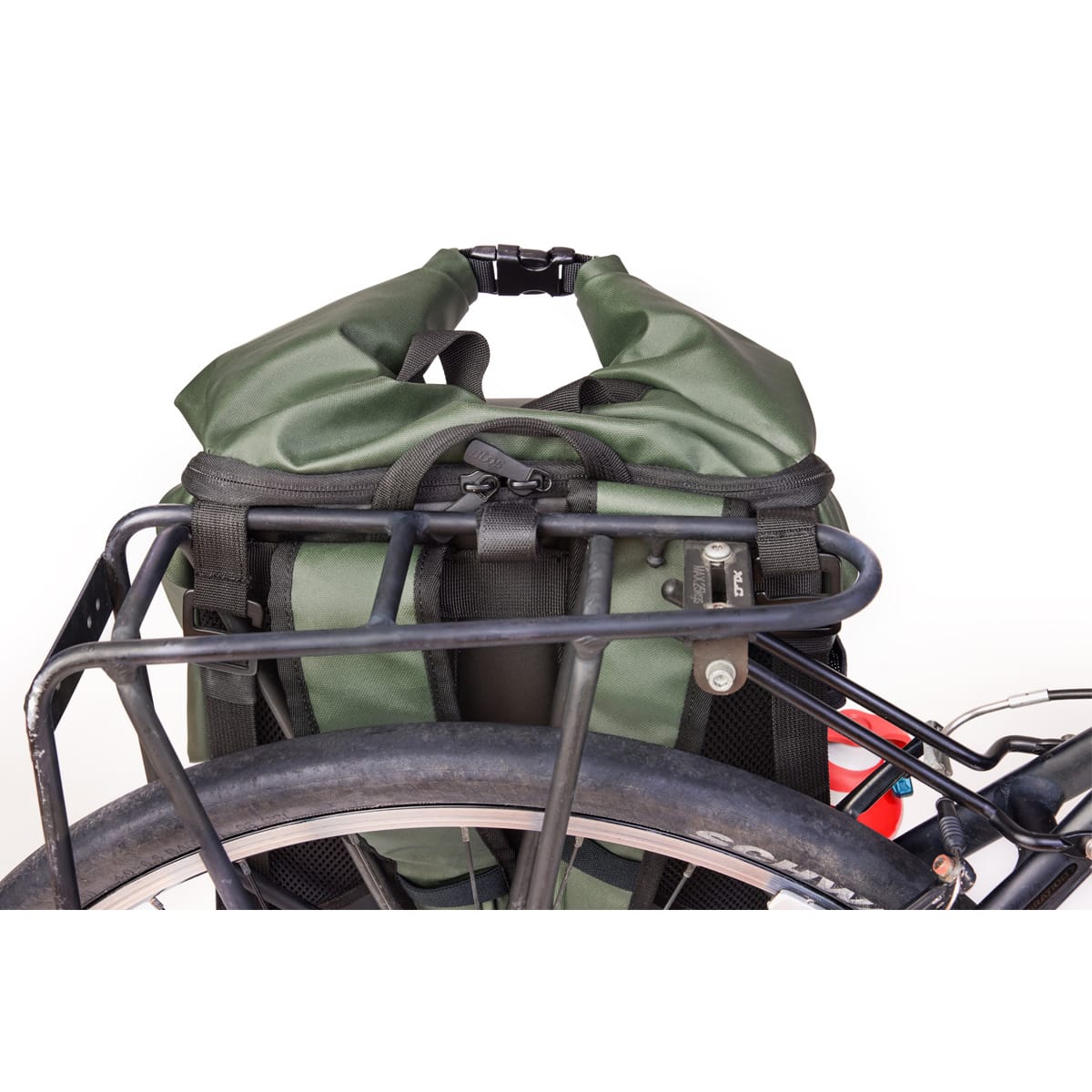 BUDS CITY BAG TRAVEL 35 L Zaino nero/kaki