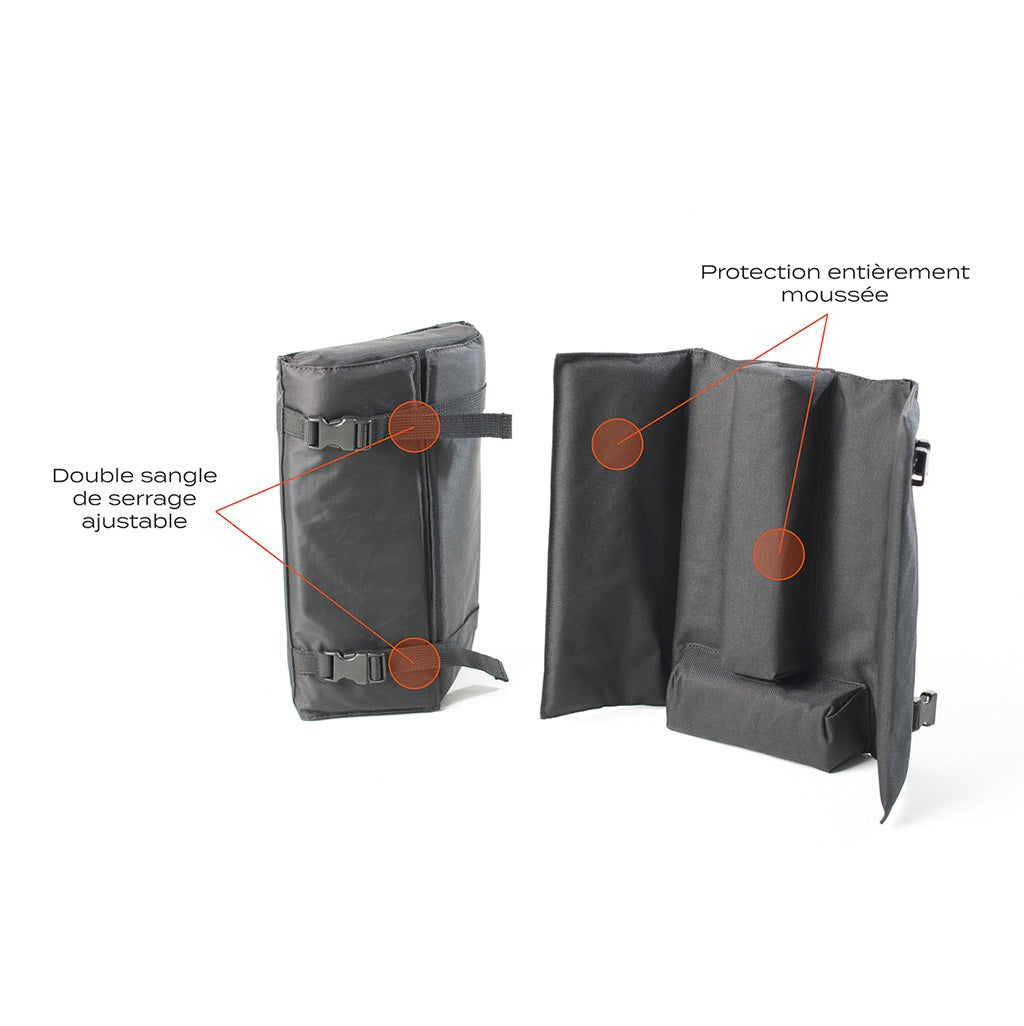 BUDS ROADBAG ORIGINAL Copertura per bicicletta nera