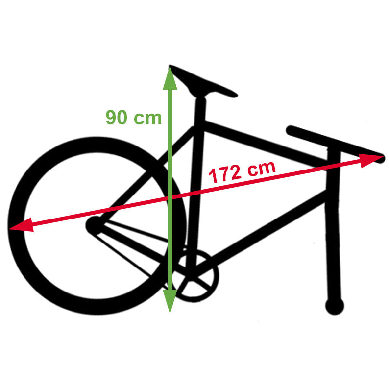Copribici MTB BUDS MTBAG LIGHT Nero
