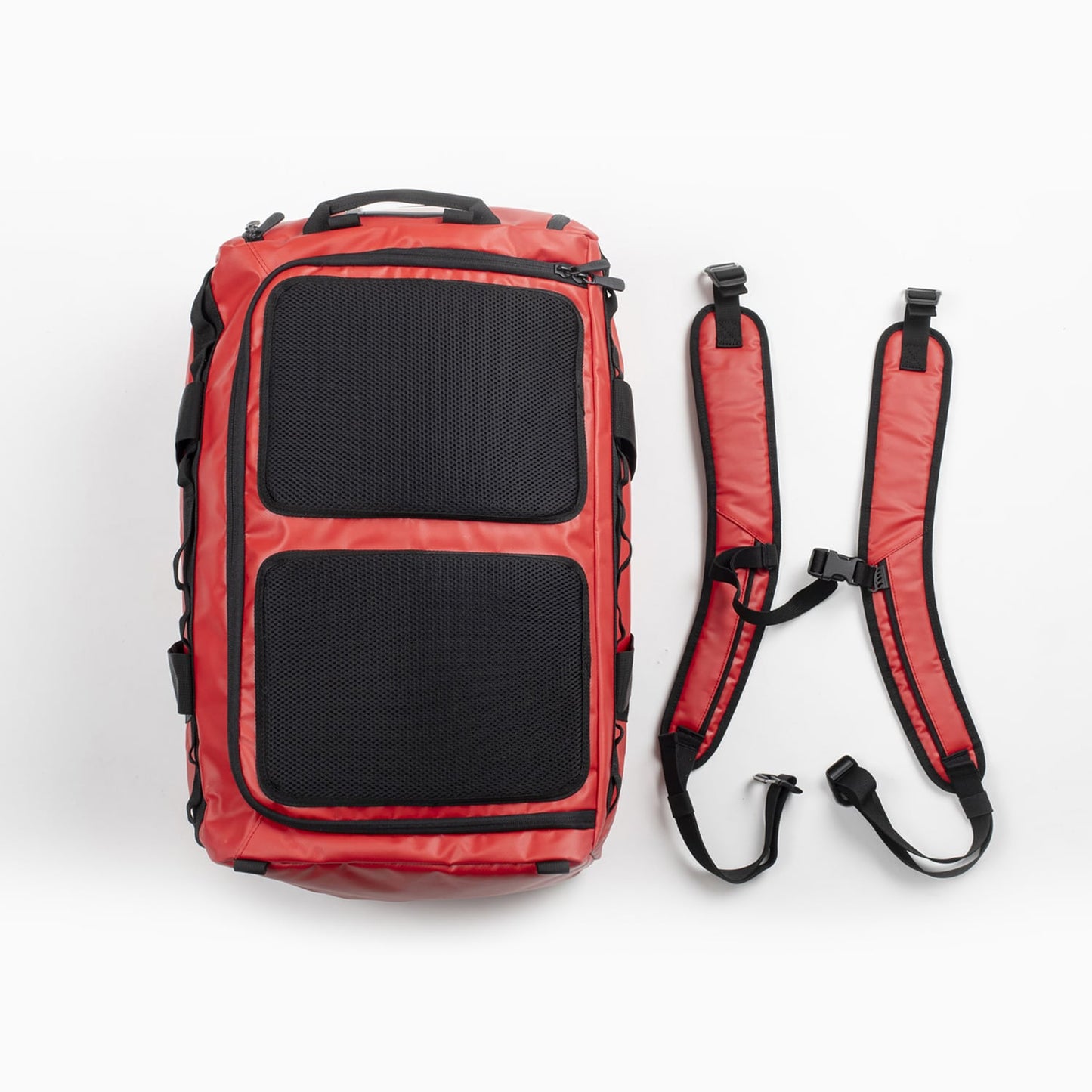Borsa da viaggio BUDS DUFFEL BAG MEDIUM 42 L Rosso