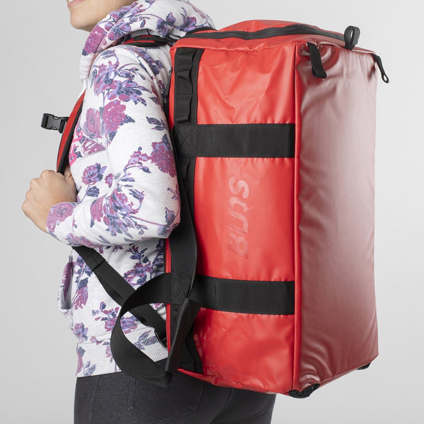 Borsa da viaggio BUDS DUFFEL BAG SMALL 30 L Rosso